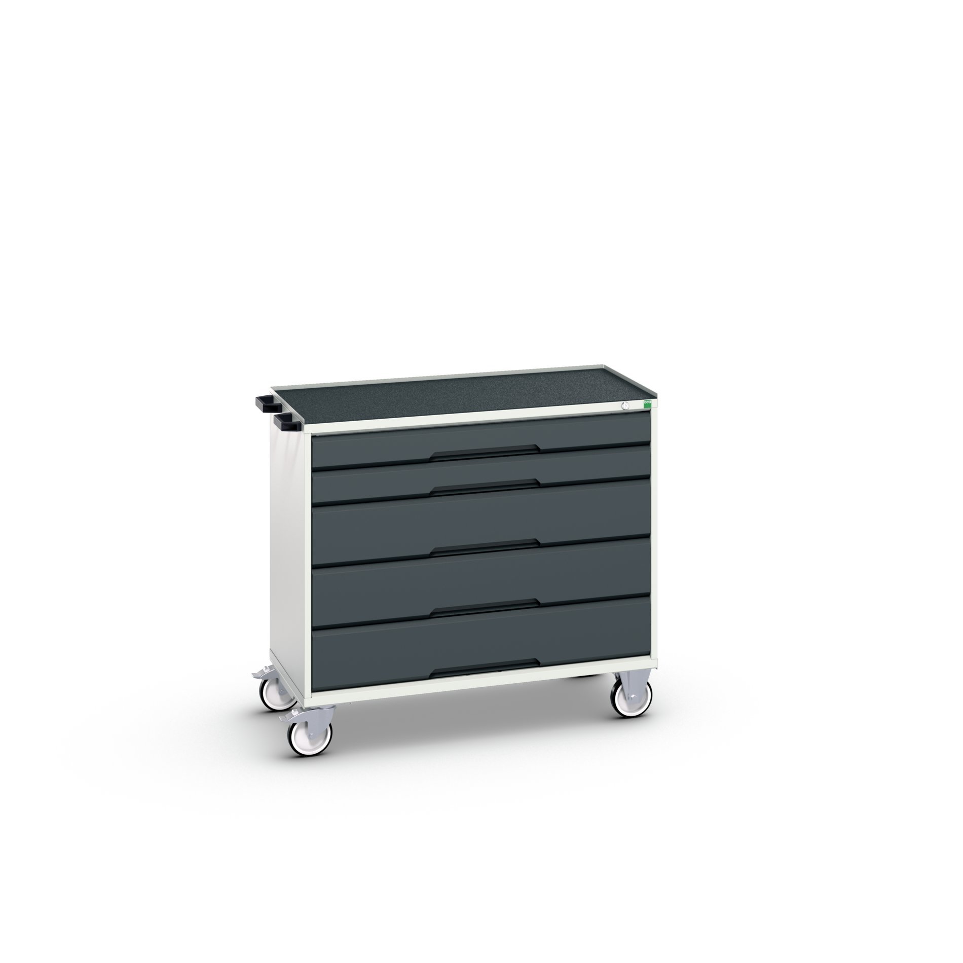 bott verso mobiele kast 1050x550x965mm 5 laden top tray
