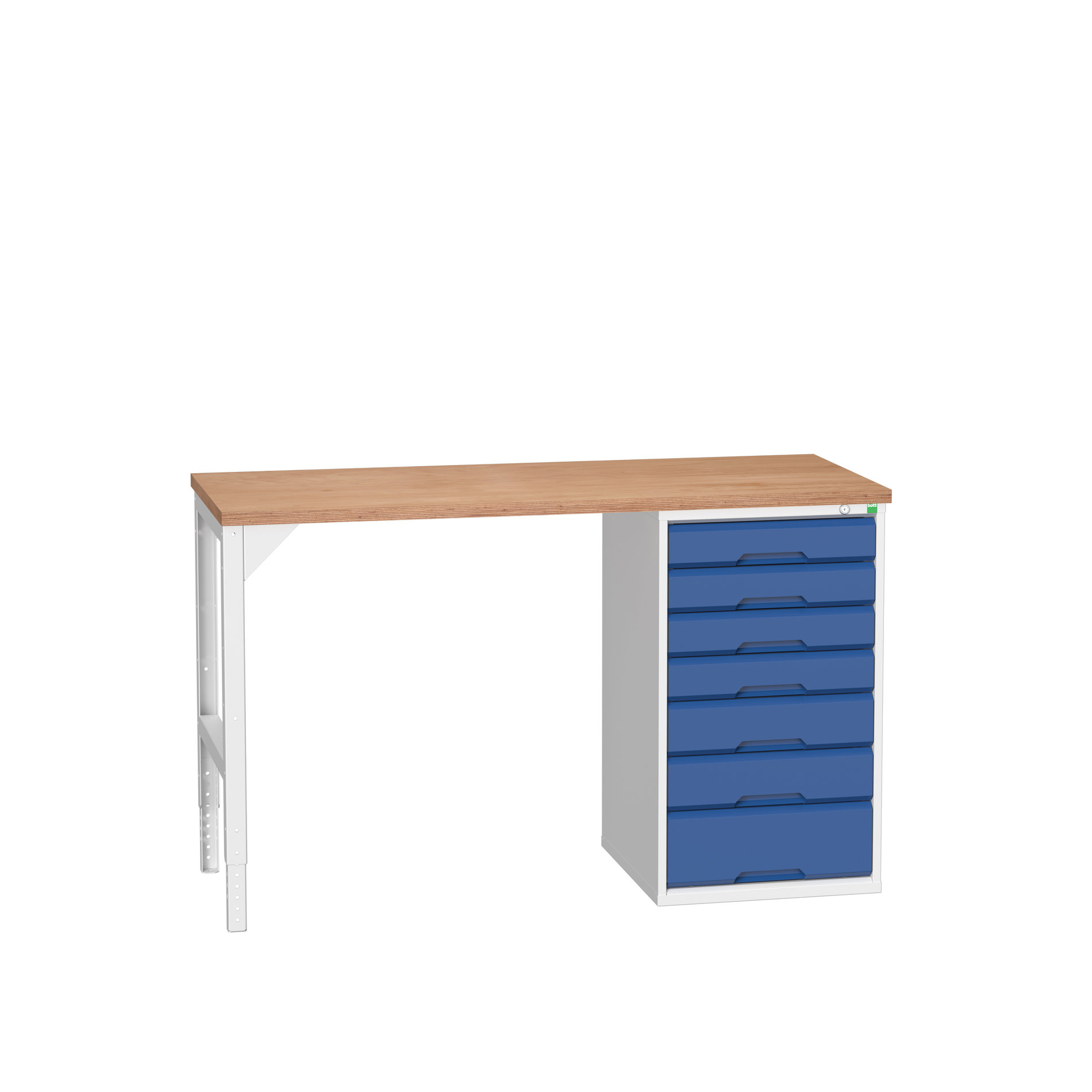 VSI - Bott Verso werkbank 7 lades Breedte 1500 mm Multiplex