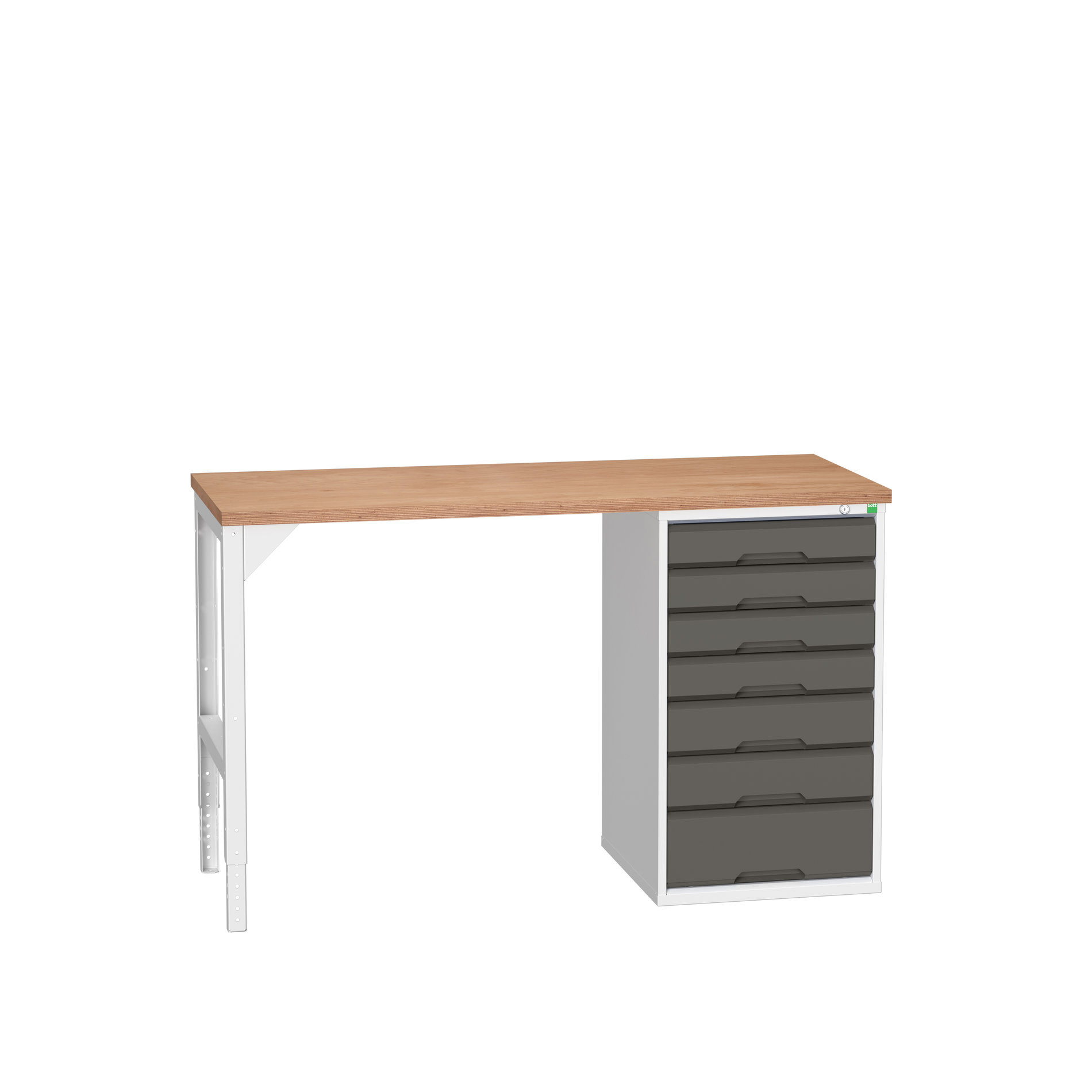 VSI - Bott Verso werkbank 7 lades Breedte 1500 mm Multiplex