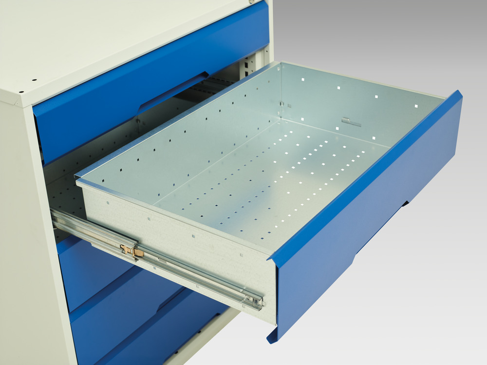 VSI - Bott Verso systeemkast 1050x550x2000mm 1 legbord 3 lades 1 perfo achterwand