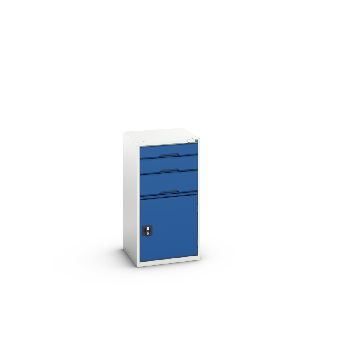 VSI - Bott Verso schuifladenkast 525x550x1000mm 3 laden 1 deur
