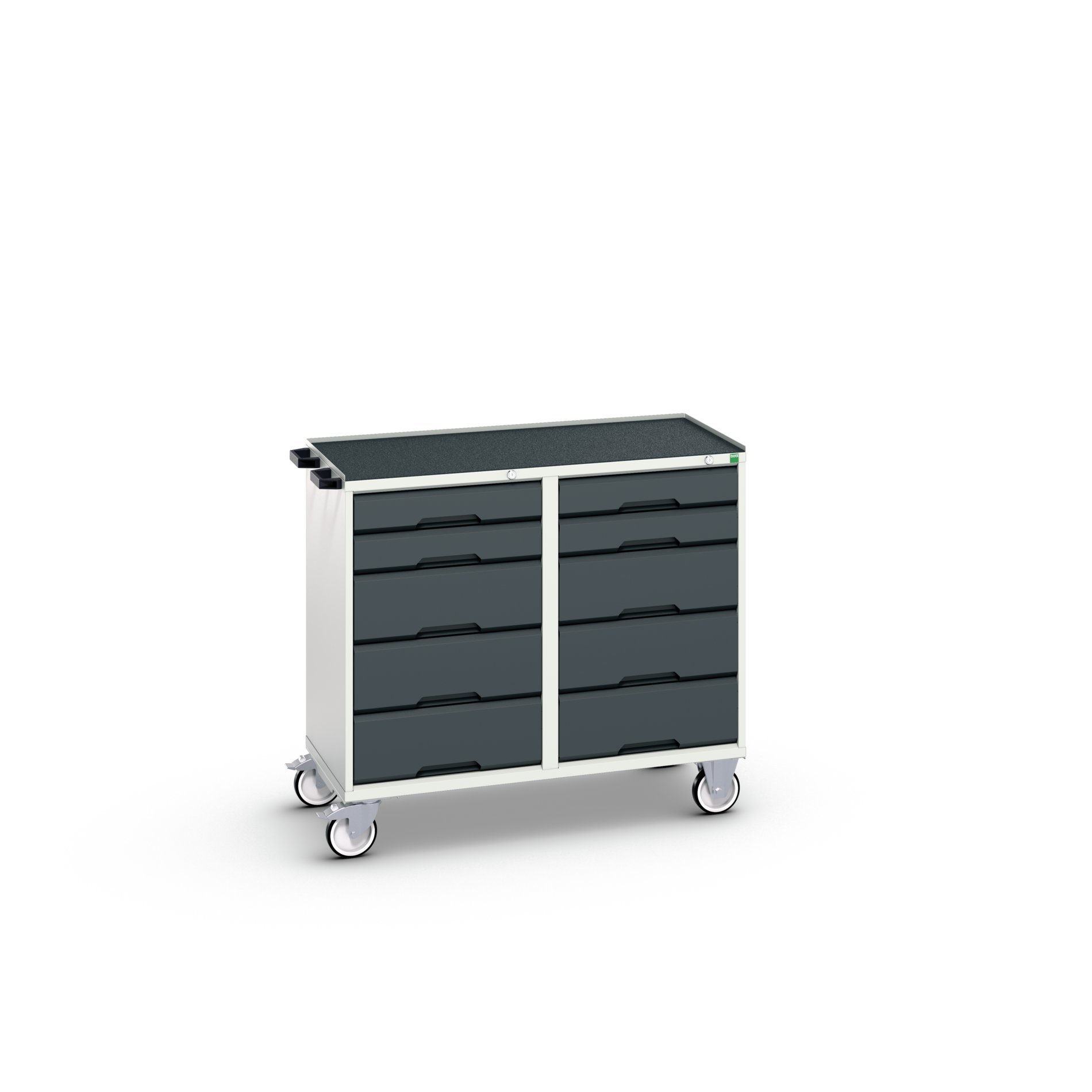 VSI - Bott Verso mobiele kast 1050x600x980mm 10 laden top tray