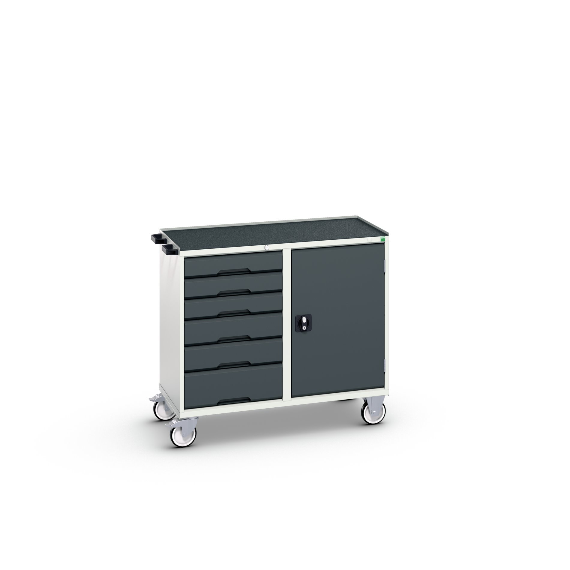 VSI - Bott Verso mobiele kast 1050x550x965mm 6 laden 1 deur top tray
