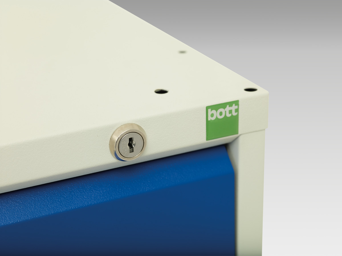 VSI - Bott Verso schuifladenkast 525x550x800mm 2 laden 1 deur