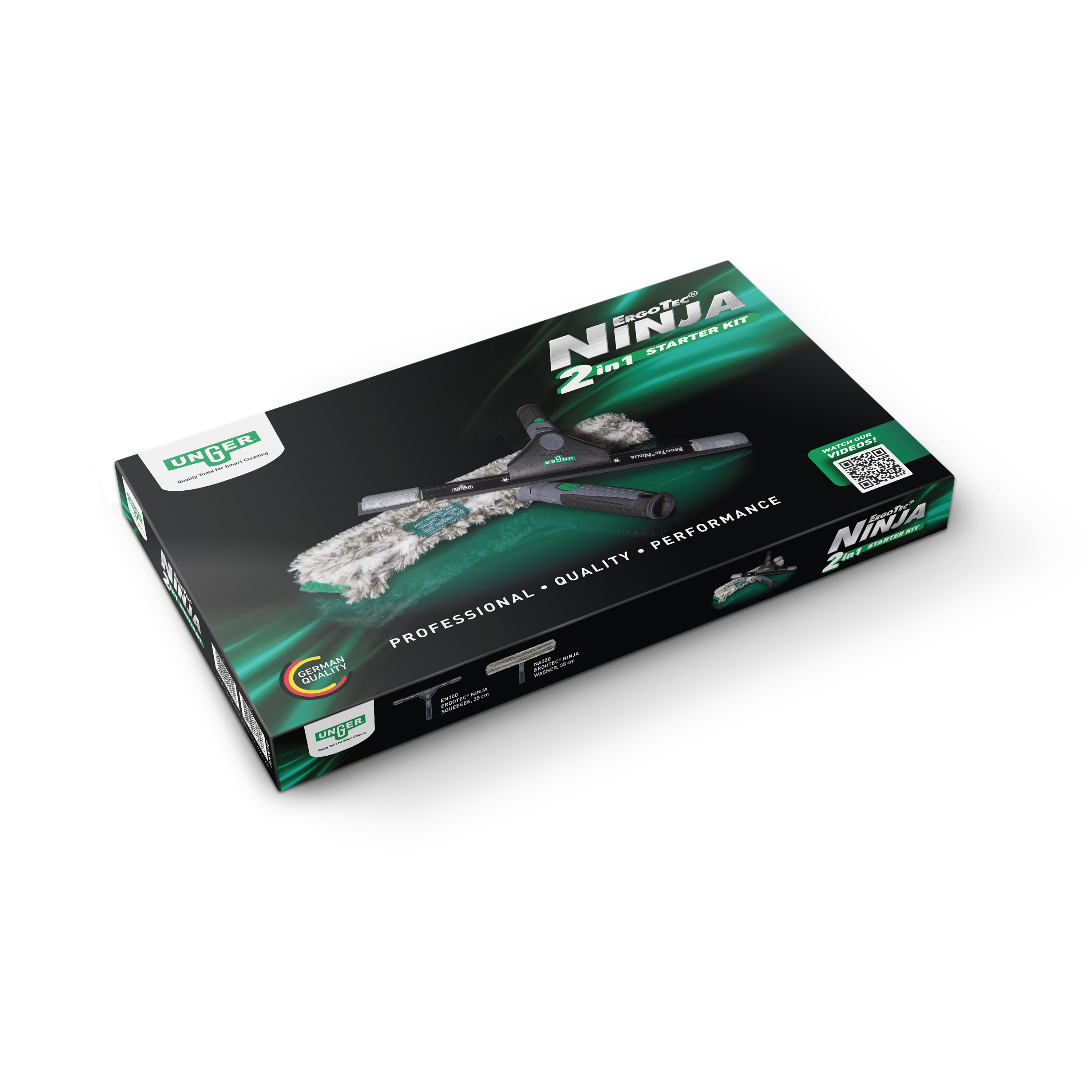 VSI UNGER ErgoTec NINJA - Glasreinigungskits
