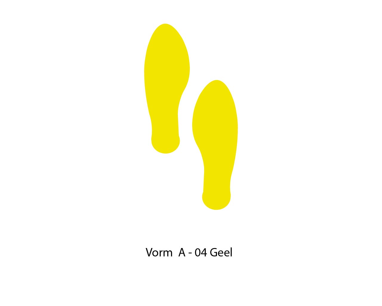 VSI Durastripe Vloermarkering - Voetstappen en voetgangers