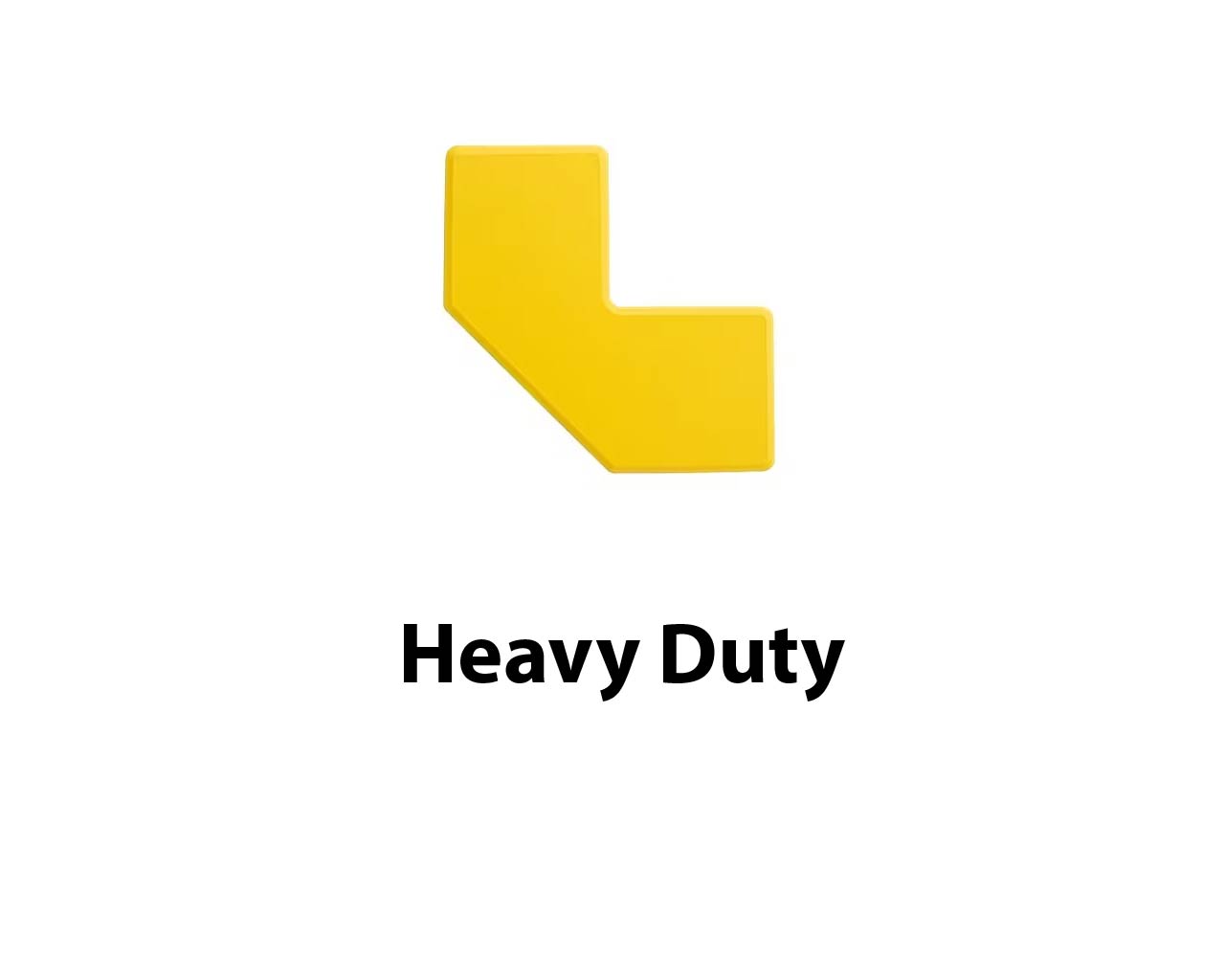VSI Orgatex Heavy Duty vloermarkeringssymbolen - Hoeken