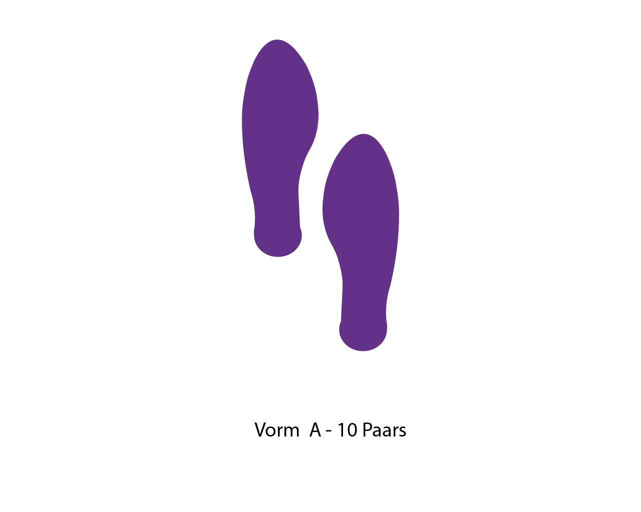 VSI Durastripe Vloermarkering - Voetstappen en voetgangers