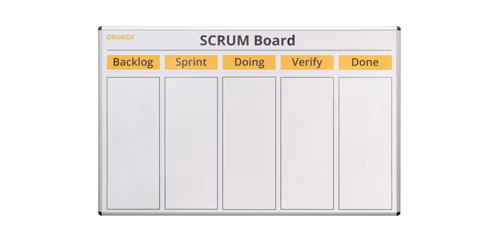 VSI Orgatex Visual board - SCRUM