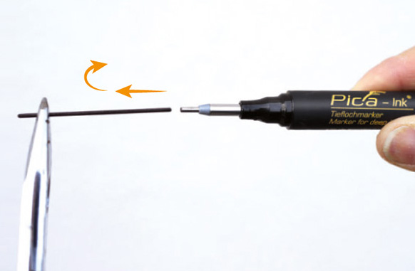VSI - Pica-Ink 150/40 Markeerstift voor diepe gaten