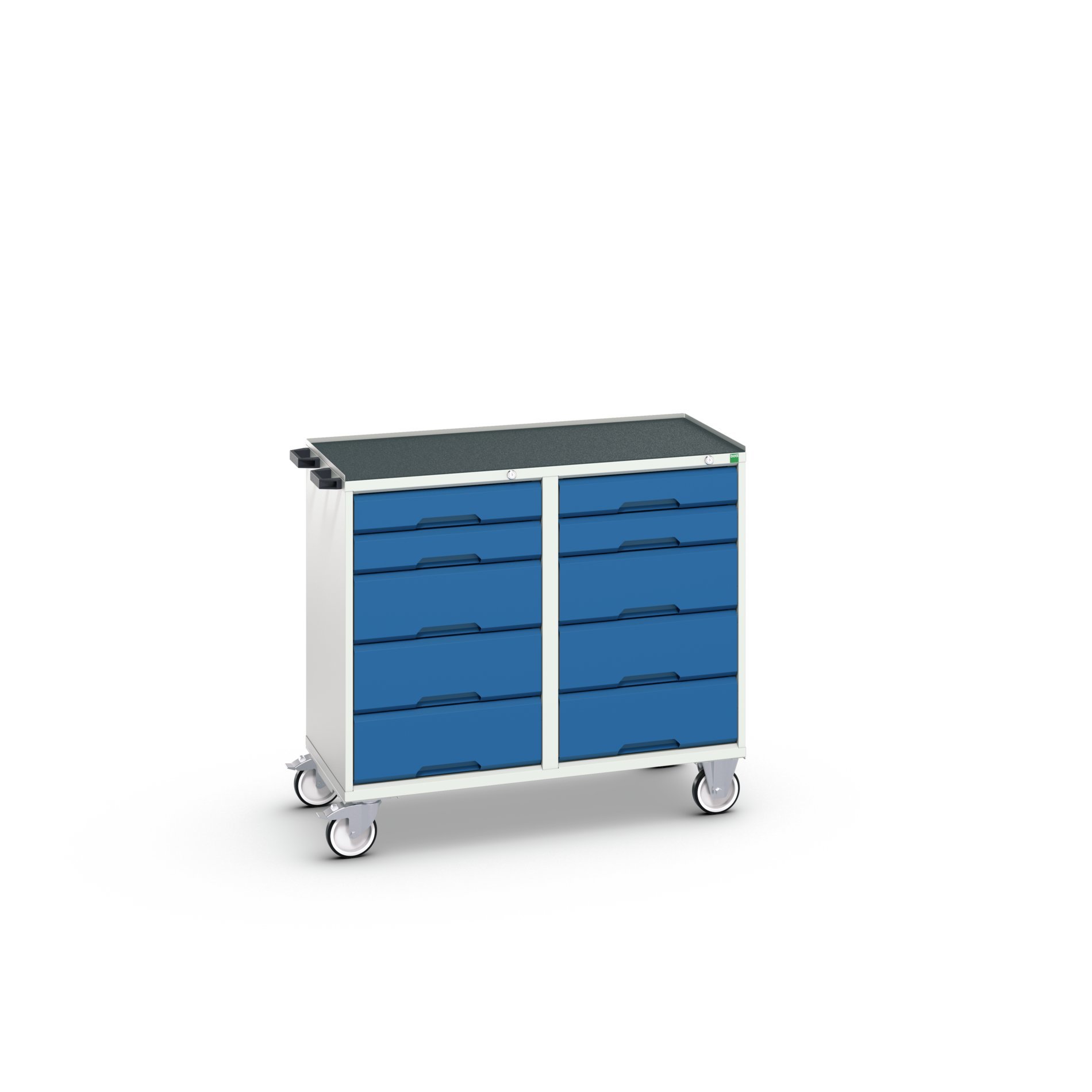 VSI - Bott Verso mobiele kast 1050x600x980mm 10 laden top tray