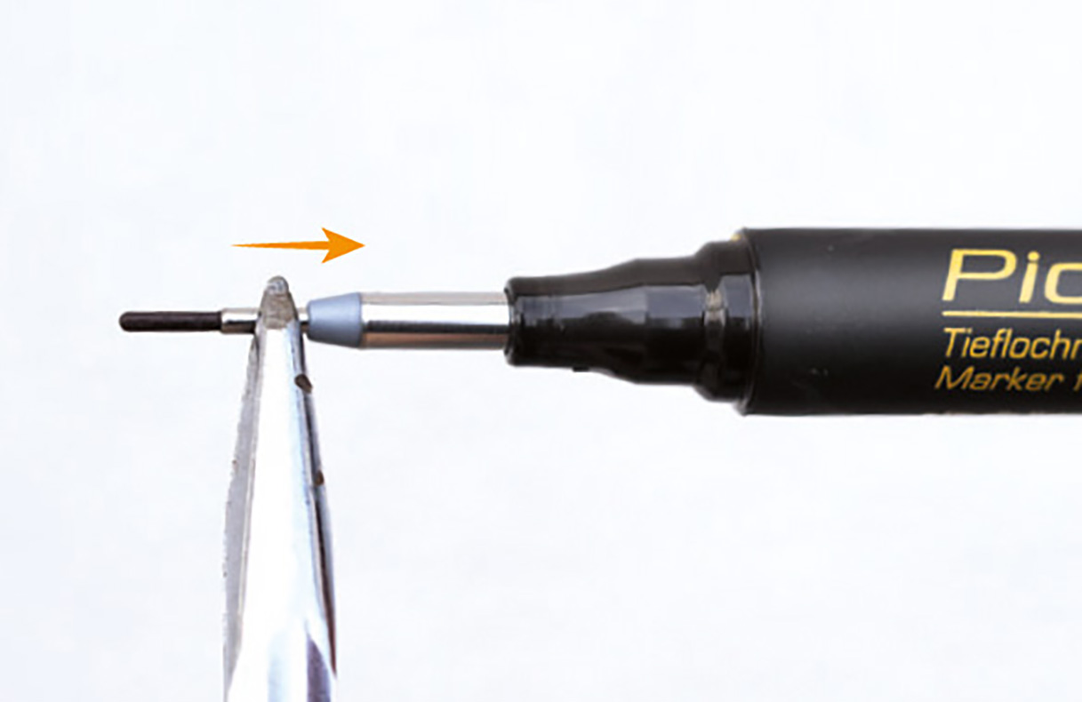 VSI - Pica-Ink 150/40 Markeerstift voor diepe gaten