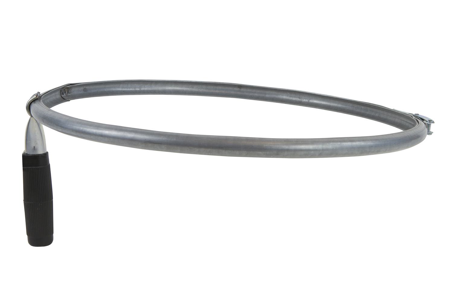 Metalen vuilzakhouder met 40 cm ring, handmodel voor zwerfafval opruimen