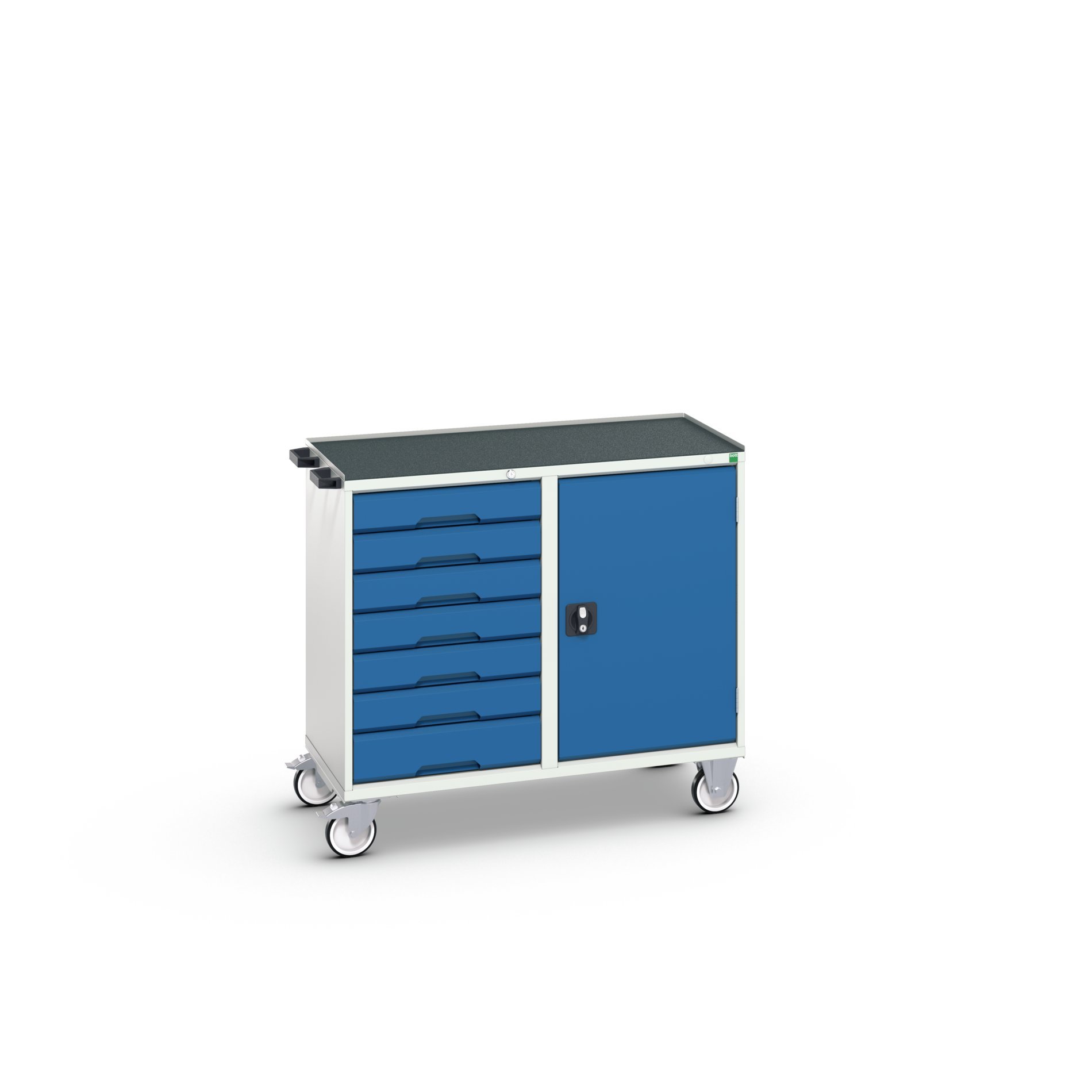 VSI - Bott Verso mobiele kast 1050x600x980mm 7 laden 1 deur top tray
