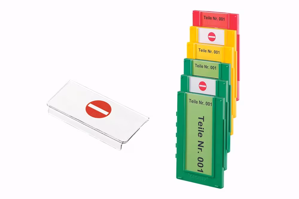 VSI Orgatex Kanban - Systeembox Blokkeer label