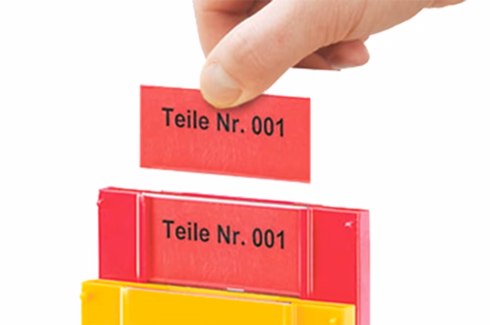 VSI Orgatex Kanban - Systeembox Labelhouder