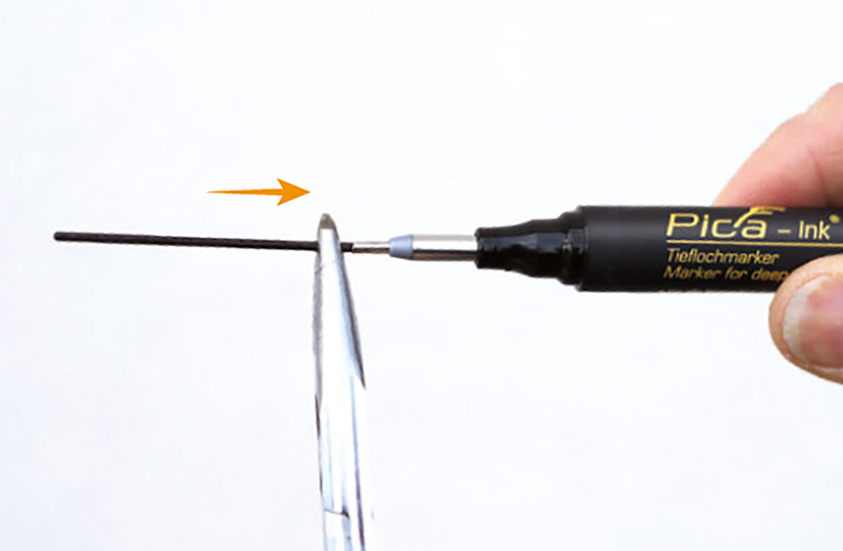 VSI - Pica-Ink 150/40 Markeerstift voor diepe gaten