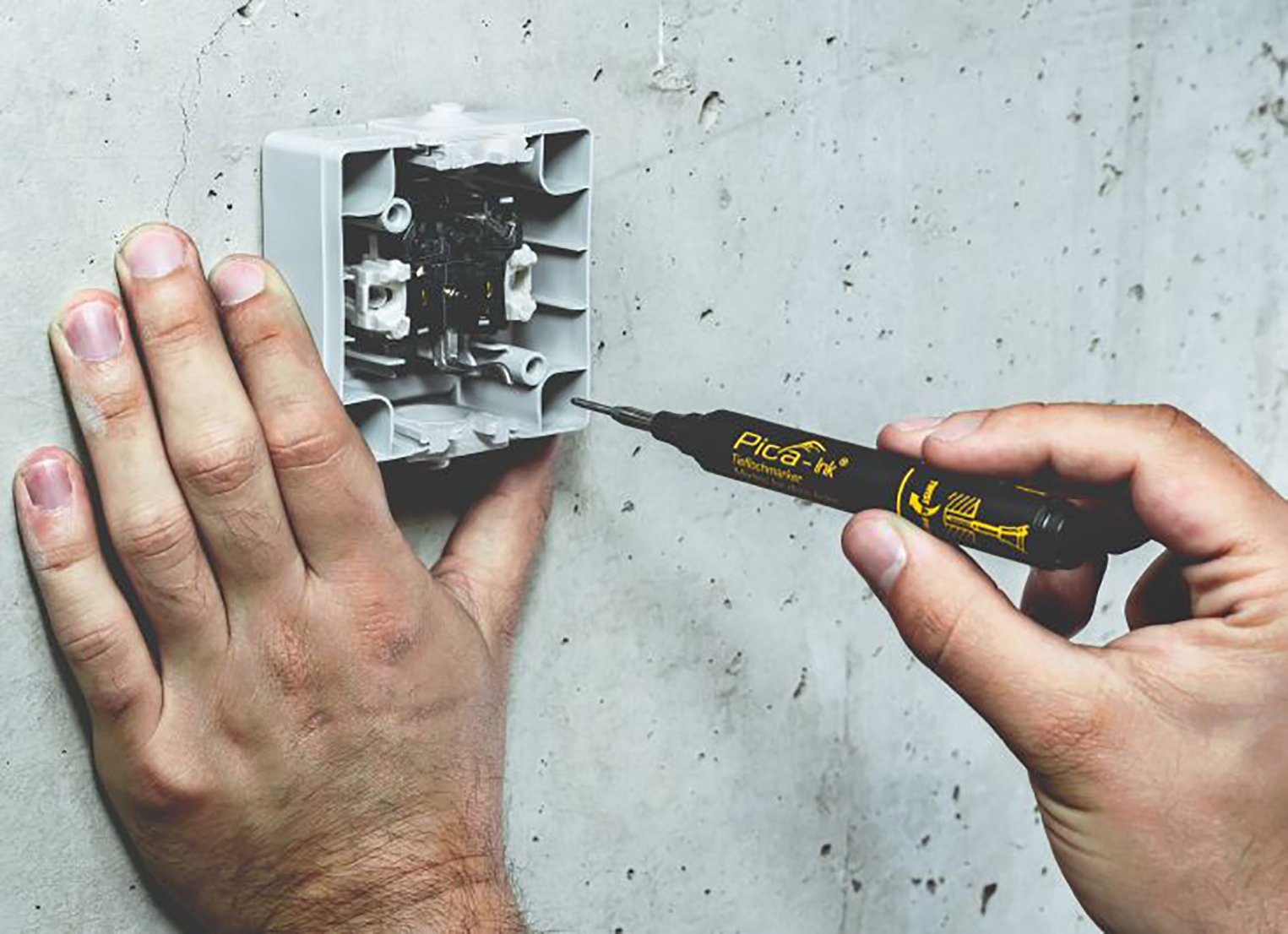 VSI - Pica-Ink 150/40 Markeerstift voor diepe gaten
